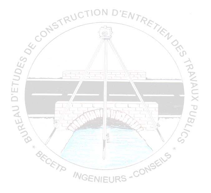 Levés topographiques sur le terrain